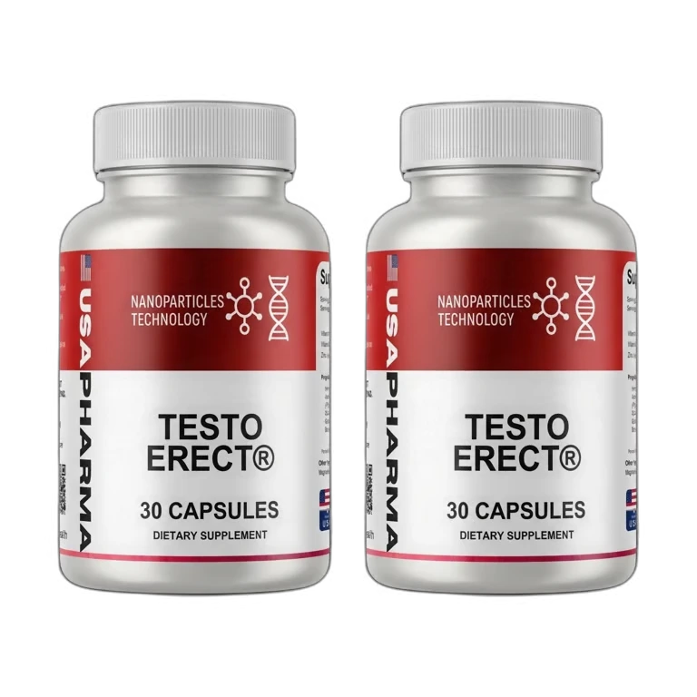 TestoErect 2-Bottle Package – 60-Day Supply