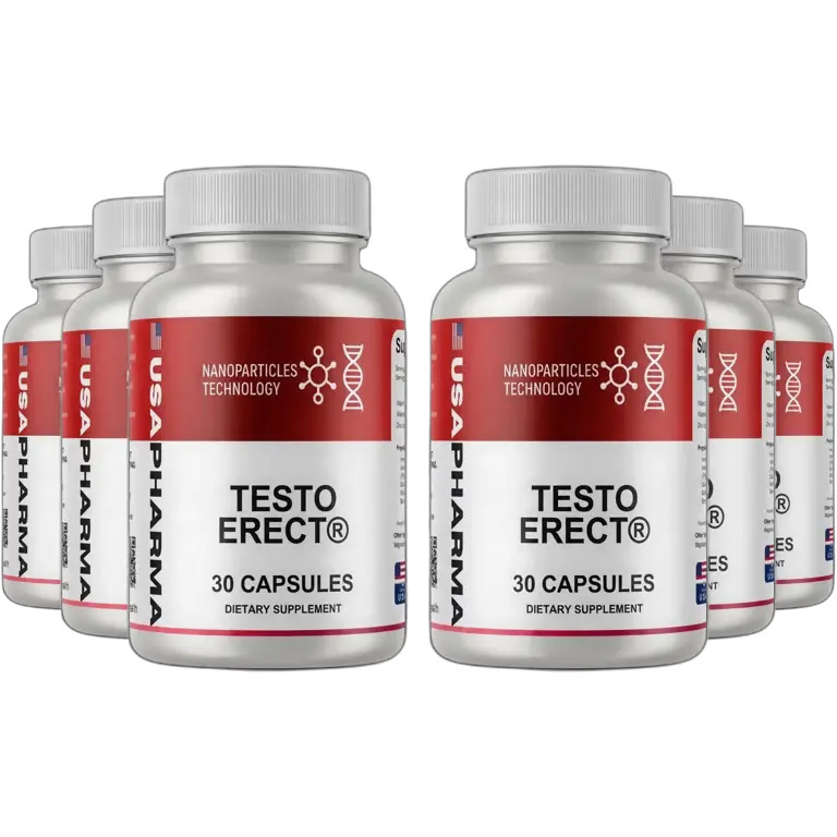 TestoErect 6-Bottle Best Value Pack