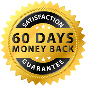 TestoErect 60-Day Money-Back Guarantee Badge